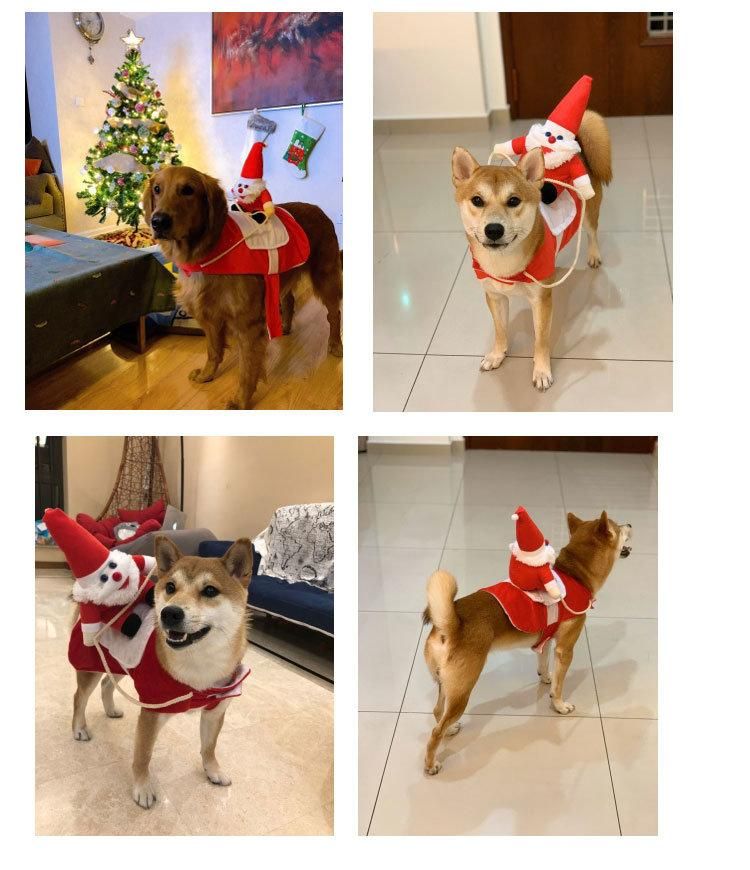 Funny Wholesale Pug Dog Clothes Pet Accessories Pet Christmas Clothes