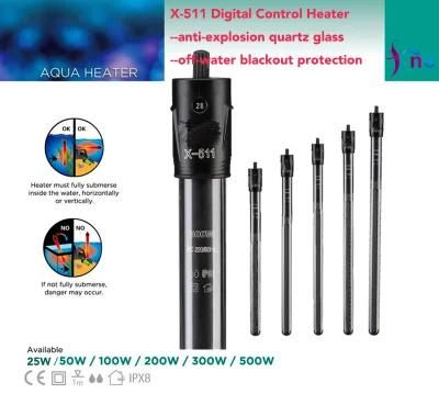 100W Submersible Aquarium Heater for Fish Tank 100L