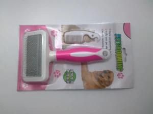 Deshedding Slicker Brush Shedding Grooming Tool for Dog Cat and Pets