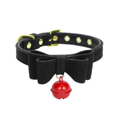Charming Bow Cat Collar with Bell Cute Pet Collar