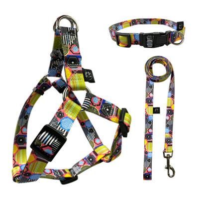 Amazon Top Seller Custom Design 2 in 1 Reversible Dog Harness and Leash