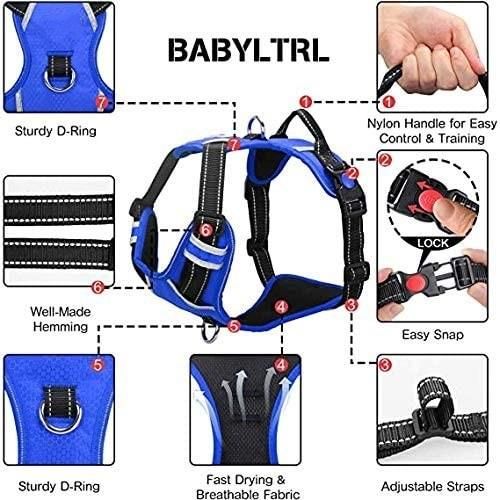 Easy Control Dog Harness Made by Sturdy Oxford