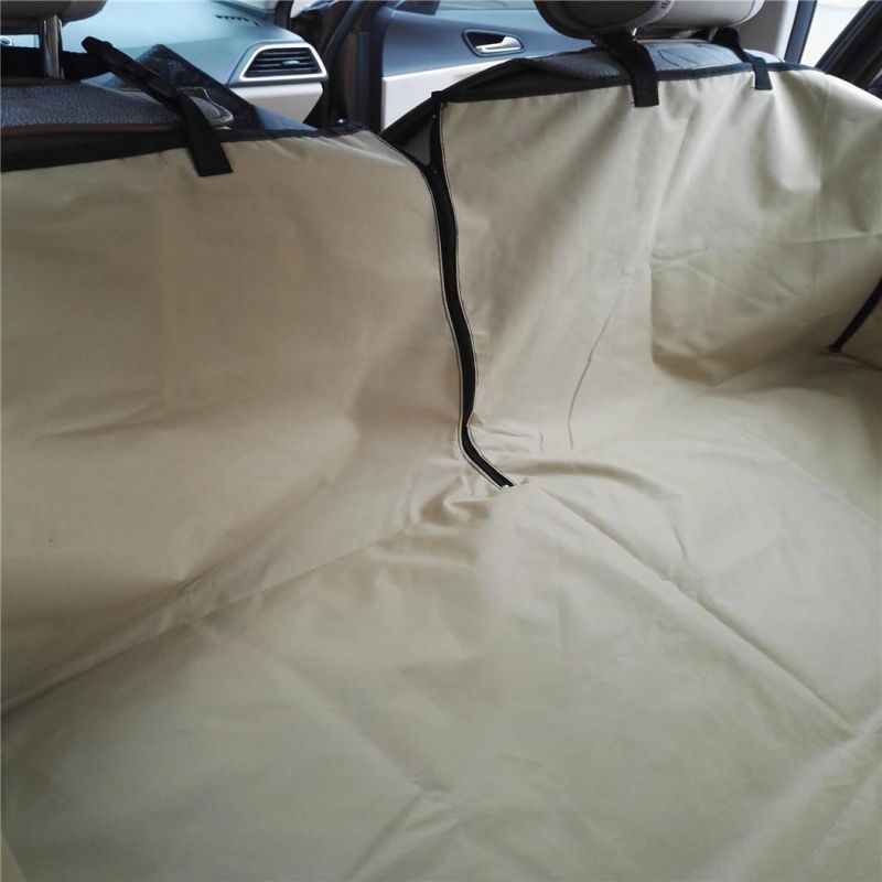Luxury 600d Oxford Inner Ppcotton Back Anti-Slip Pad Dog Seat Car Cover Water Repellent Easy Clearn Seat Protection Dog Blanket Universal Pet Cover