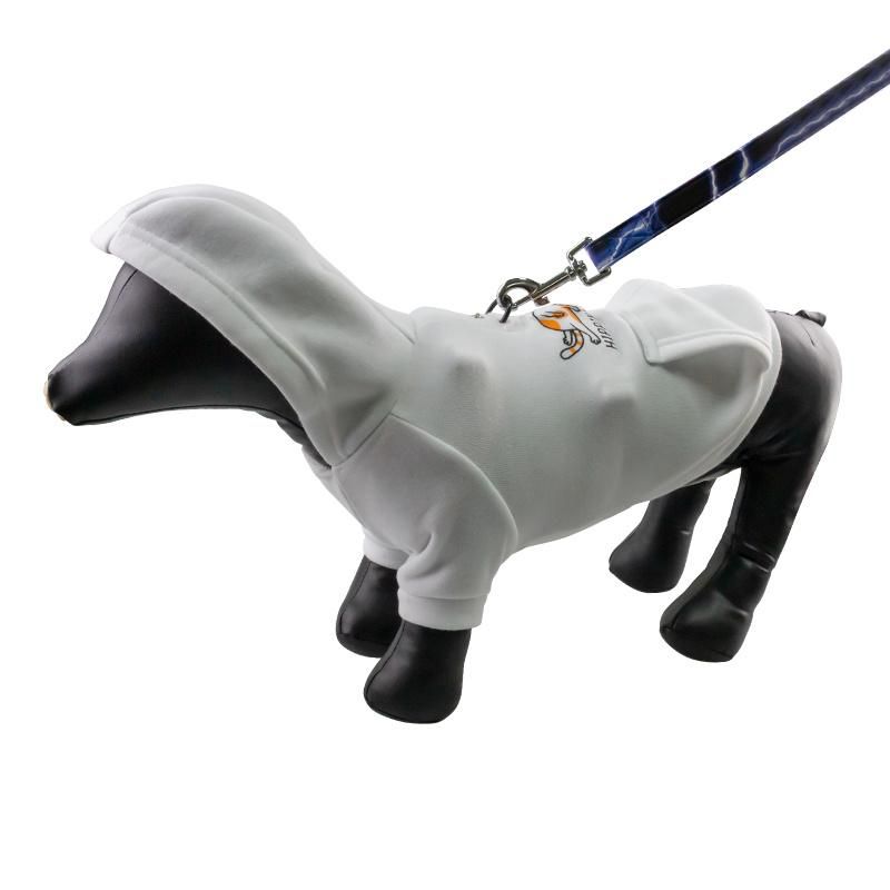 Custom Multicolor Fashion Classic Warm Blank Cotton Polyester Fleece Dog Hoodie
