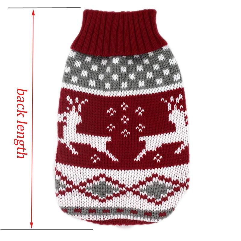 Christmas Pet Products Pet Accessories Supply Dog Warm Sweaters Clothes