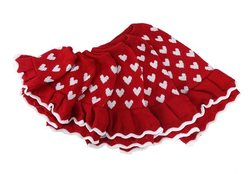 Beautiful Princess Dog Sweater Dress Pet Sweater