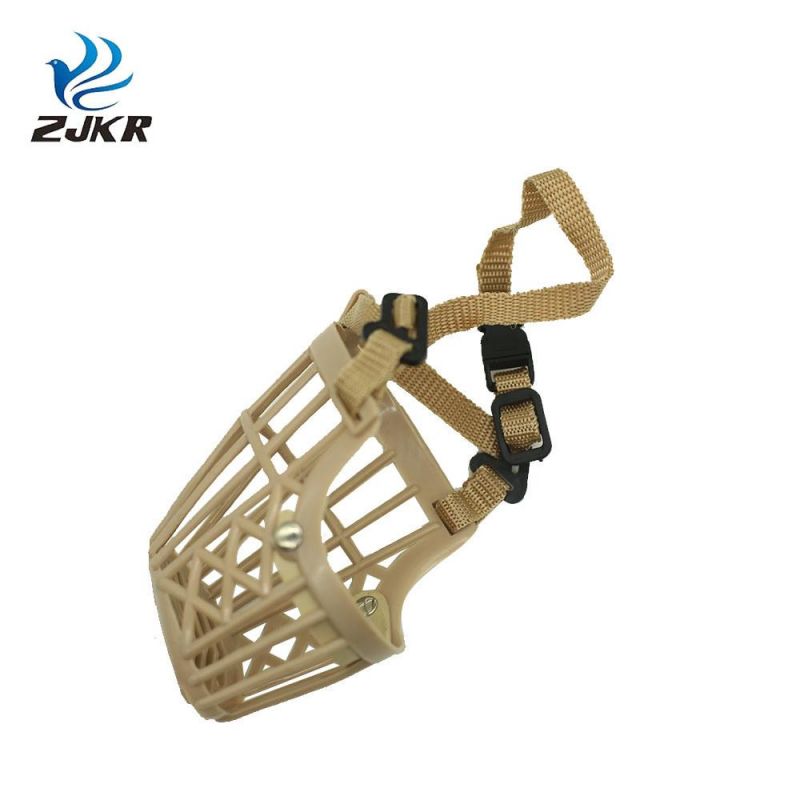 Soft Basket Muzzle Cage for Small Medium Large Dogs Allows Panting and Drinking Dog Mouth Guard Muzzle