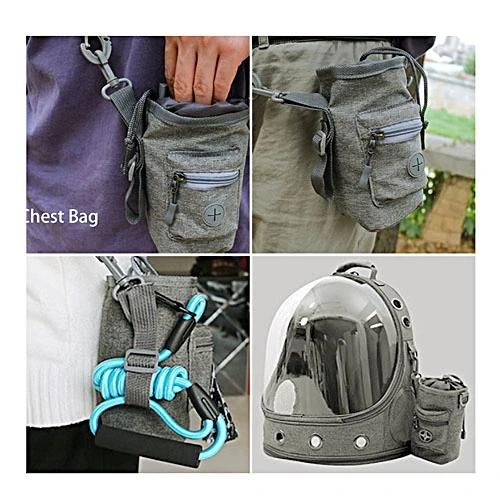 Dog Treat Pouch Bag Pet Front Pocket Puppy Training Walking Snack Food Storage Dispenser Poo Bag