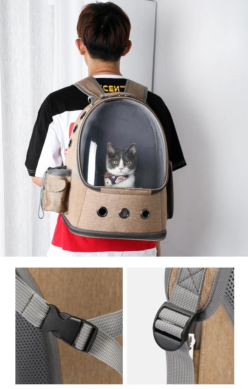 Fashion Capsule Pet Portable Carrier Bag Transparent for Cat Dog