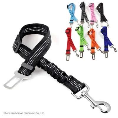 Car Dog Accessories Seat Belt Adjustable Safety Rope Pet Leash