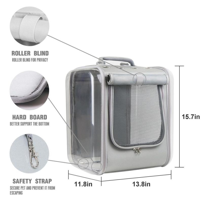 Wholesale Fashion Luxury Breathable Backpack Bag Cat Dog Pet Products