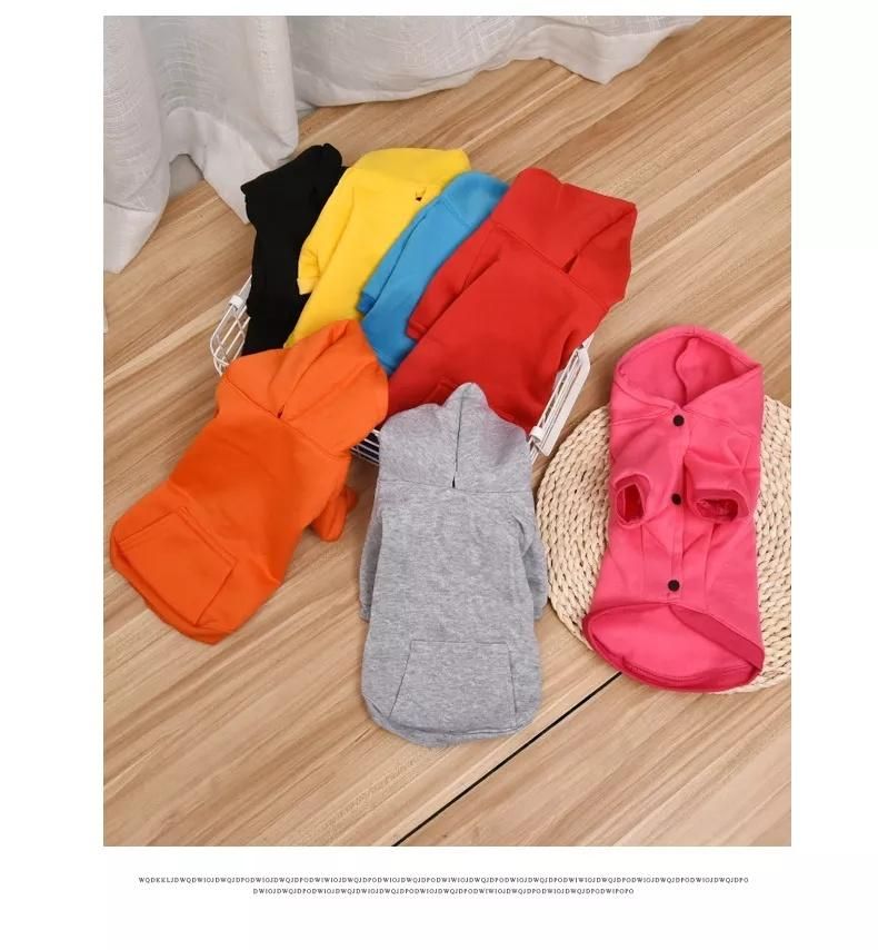 High Quality Pet Clothes Hoodie Jacket Pet Accessories Luxury Dogs Clothe