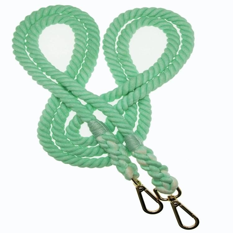Beautiful Fashion Rope Leash Natural Ombre Colors Dog Leash