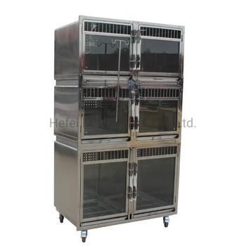 Mt Medical 304 Stainless Steel Veterinary Combination Cages for Dogs and Cats