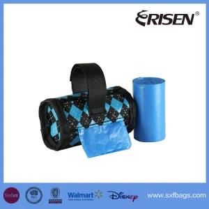 Barrel Style Dispenser with 2 Rolls Poop Bags Dog Waste Bags