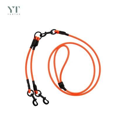 Custom High Quality Durable TPU PVC Coated Waterproof Rope Dog Leash