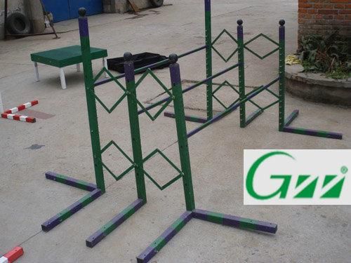 Dog Agility Training Jump Three Hurdles Race with Adjustable Function (GW-DT06)