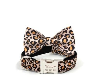 Wholesale Custom Print Pet Collar Sublimation Personalized Neoprene Luxury Adjustable Soft Dog Collars and Leash