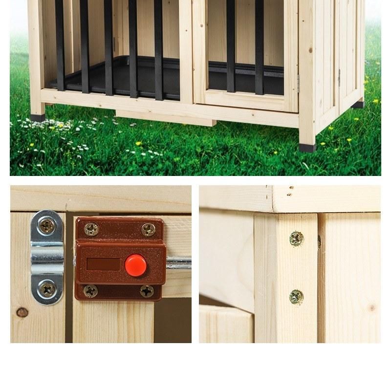 Bohn Hut Shaped Wooden Pet Dog House