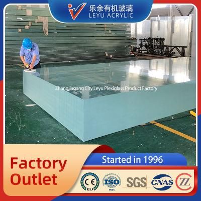 50mm Clear Thick Acrylic Sheet Aquarium Glass Swimming Pool