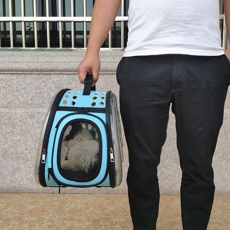 EVA Transparent Pet Shoulder Bag Portable Cat Carrier Bag