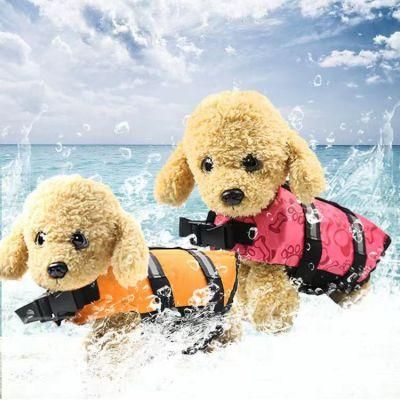 Dogs Waterproof Adjustable Life Jacket Pets Vacation Safety Vest with Reflective Swimsuit