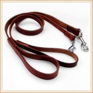 High Quality Anti-Biting Quality Leather Dog Leash/Lead for Medium/Big (KC0030)
