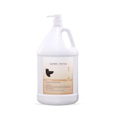 Super Petian Private Label Pet Hair Cleaning Shampoo for Pet Care 4kg Pet Shampoo for Dog with Sensitive Skin