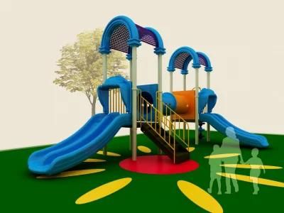 plastic Customized Outdoor Playground Playground Tube Slides