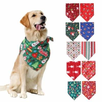 Christmas Theme Dog Bandana Pet Bandana Pet Apparel