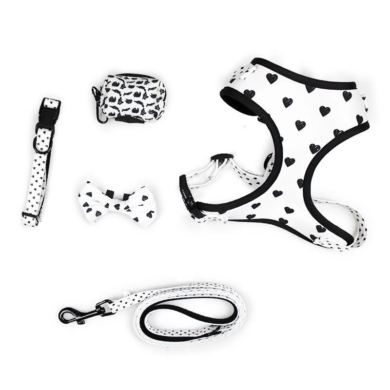 High Quality Custom Designs Dog Harness Collar Lead Poop Bag, Pet Accessory Set