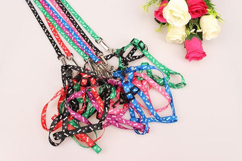 Adjustable Nylon Belt Dog Collar Pet Supplies Harness and Leash