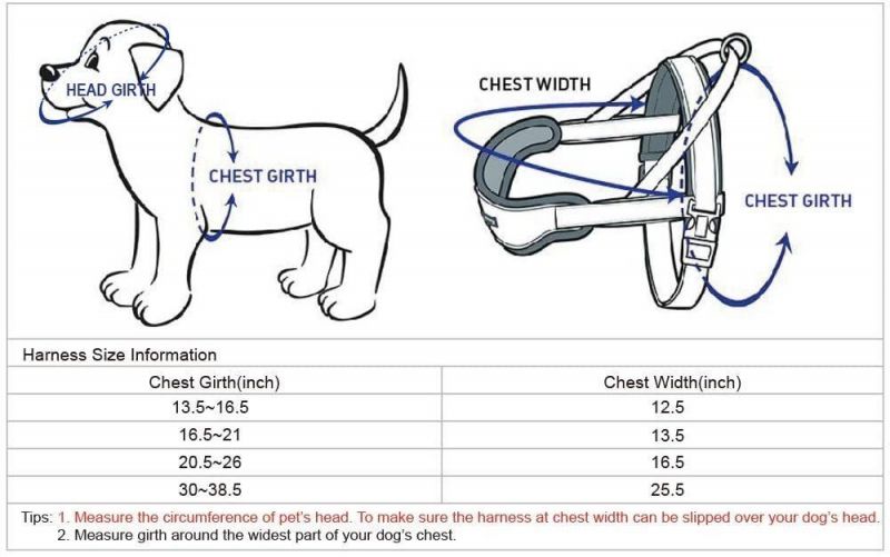 High Quality Reflective Dog Harness with Unique Design