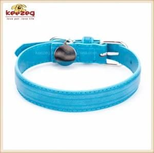 Soft and Durable Leather/Pet Supplies Pet Dog Collars (KC0143)