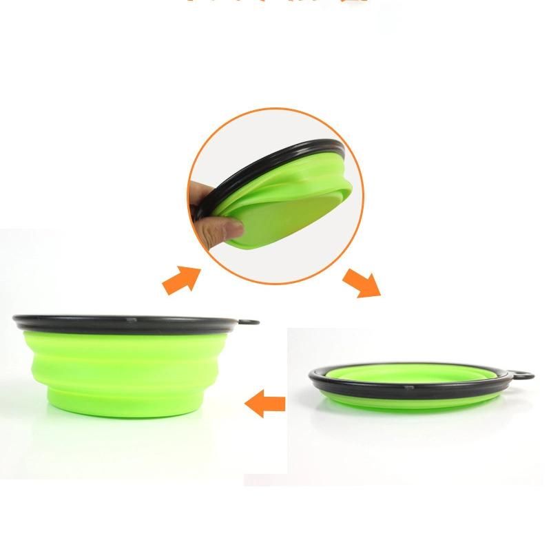 Pet Foldable Foot Tray for Water and Food Feeding