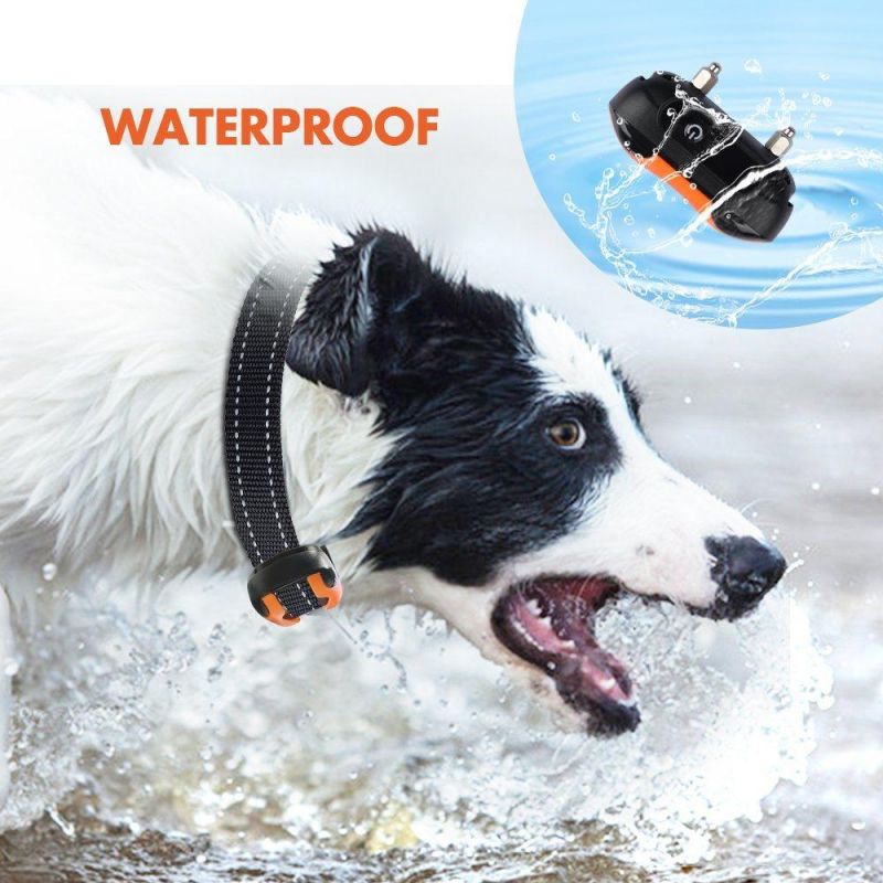 Pet Trainer Waterproof Remote Electric Control Pet Dog Training Rechargeable Shock Collar for Dog Training/Factory Price