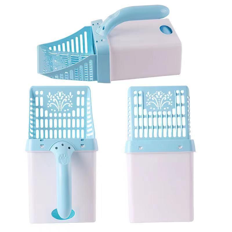 Colourful Supply Manual Toilet Engrave Handed Pet Litter Scoop