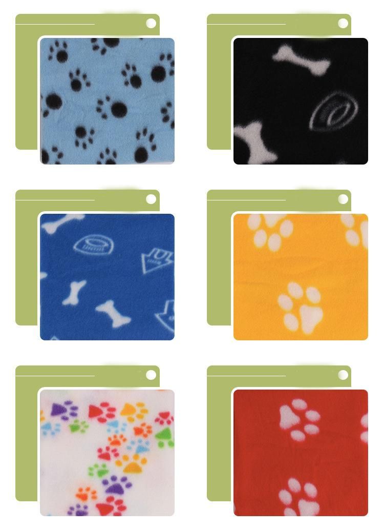 Pet Towel Dog Blanket Pet Double-Sided Fleece Blanket Bath Towel Mat