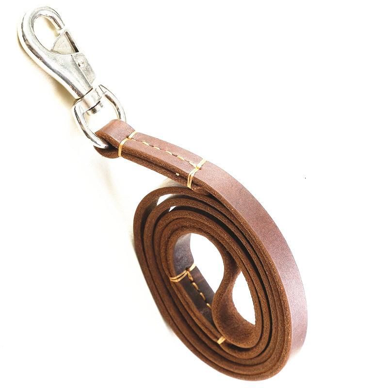 Hot Sale PU Leather Pet Dog Leash for Walking Training Running