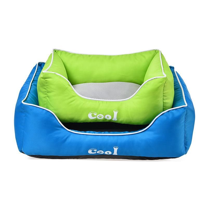 Oxford Breathable Air Mesh Cooling Pet Dog Bed