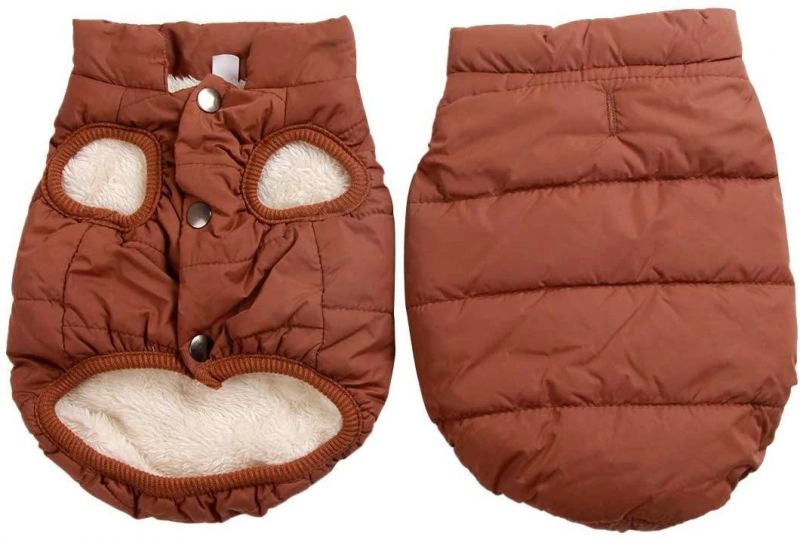 Cold Weather Soft Windproof Small Dog Coat