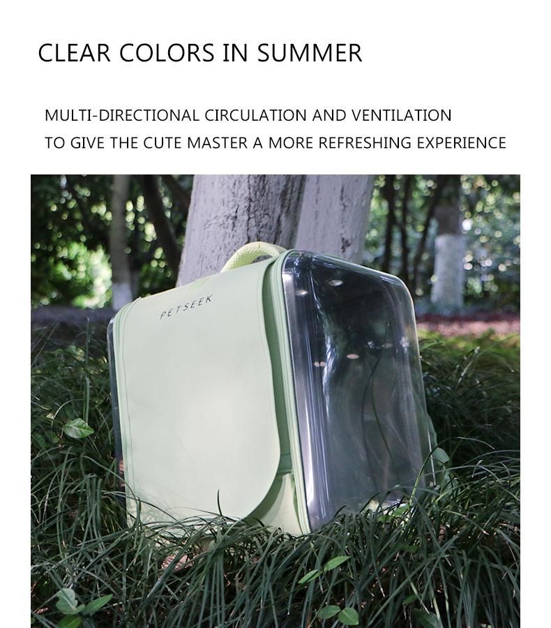 High Quality Fashion Luxury Breathable Backpack Bag Cat Pet Carrier