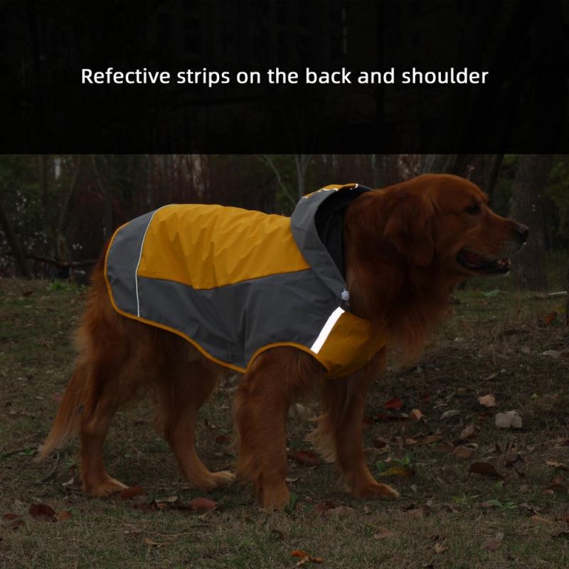 Wholesale Pet Supply Outdoor Hiking Pet Dog Raincoat