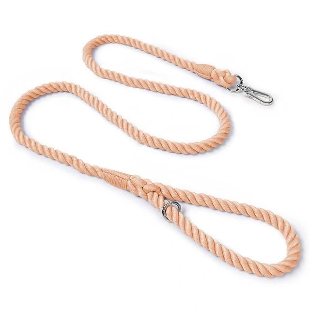 Dog Chest Leash Collar Set Cotton Rope Ombre Braided Dog Rope Lead