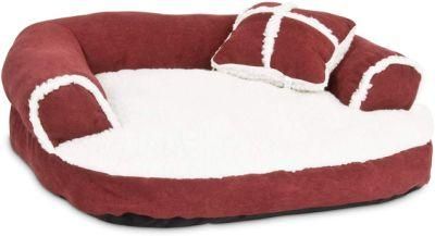 Pet Sofa Bed with Pillow for Comfort and Support