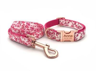 Stylish Design Durable Using Multi Color Pet Collars Leash Set