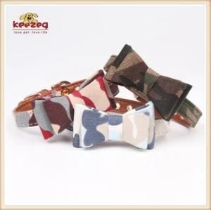 Two Colors Pet Bow Tie Pet Collars/Dog Collar Kc 0174