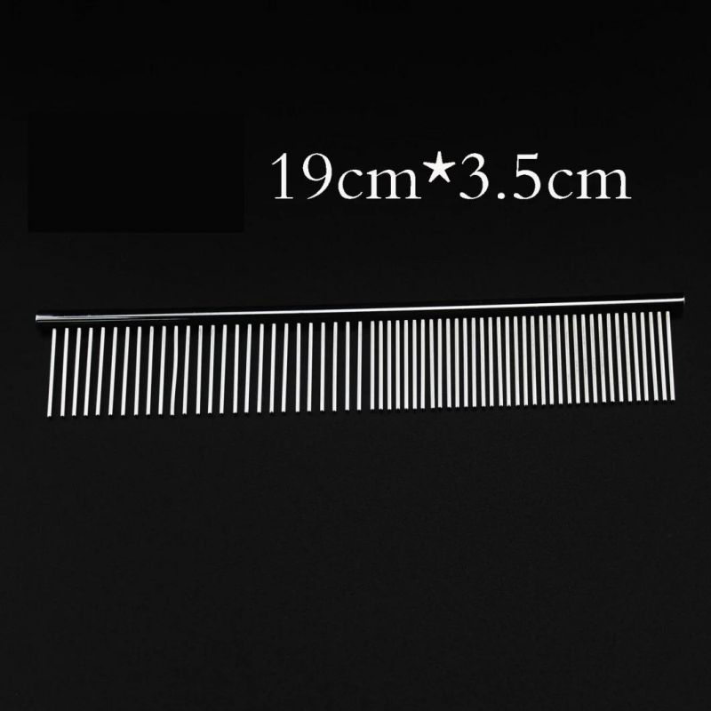 Waterproof Stainless Steel Clean Removal Dog Grooming Hairs Pet Comb