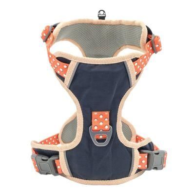 Durable Breathable Adjustable Comfortable No Pull Training Walking Dog Harness