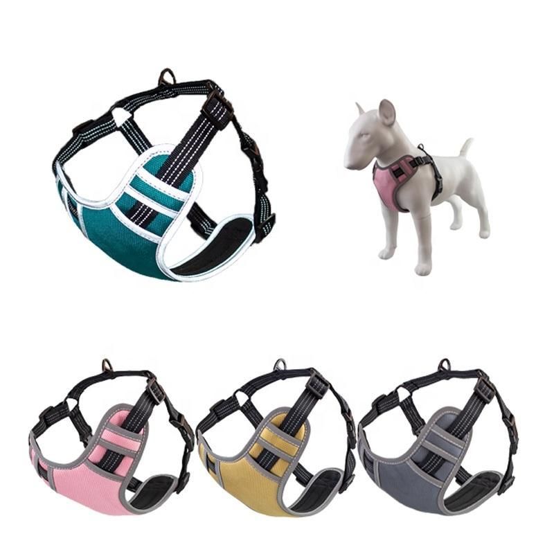 High Quality OEM Acceptable No Pull Reflective Adjustable Pet Dog Harness for Dog